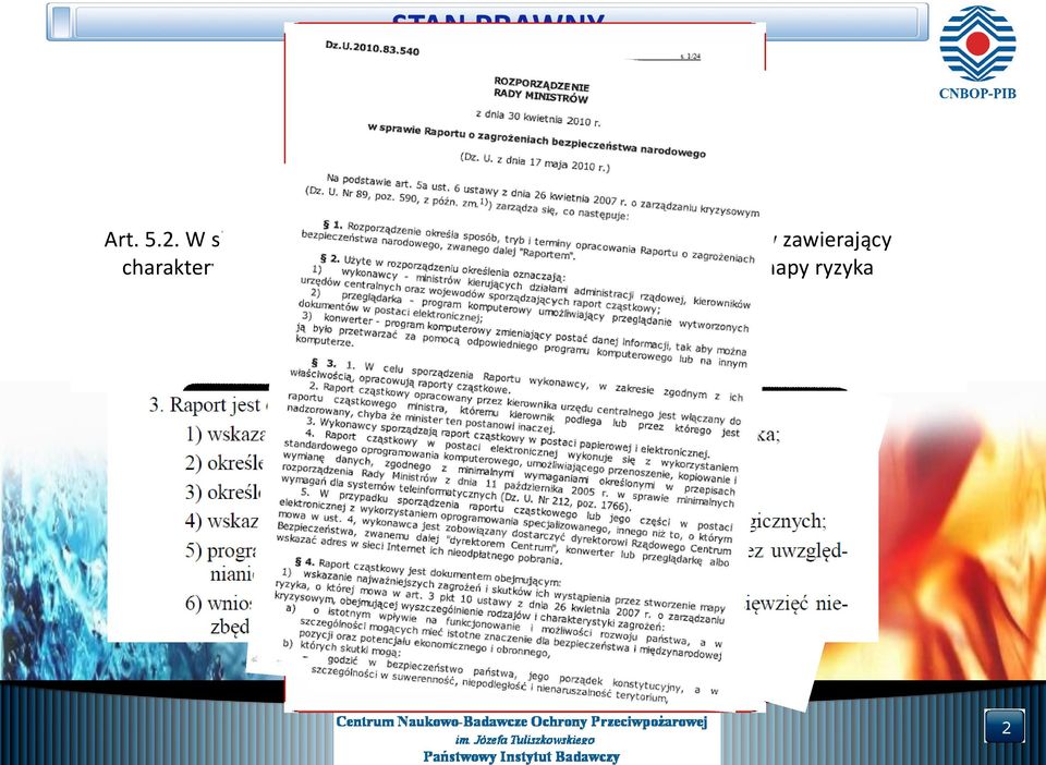 W skład planów reagowania kryzysowego wchodzi plan główny zawierający