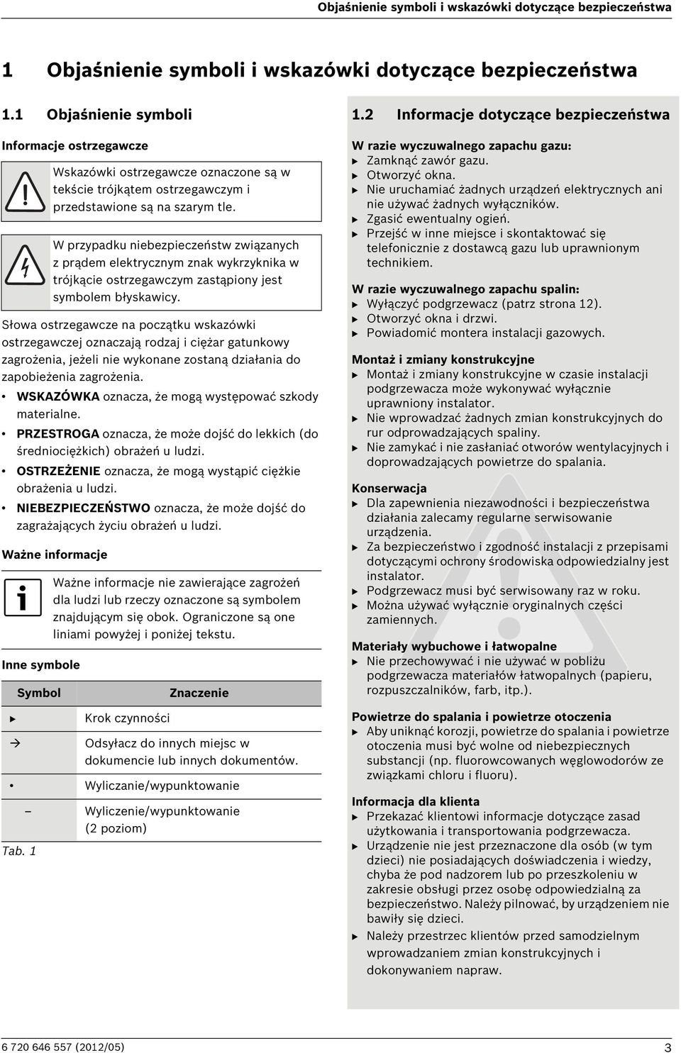 zapobieżenia zagrożenia. WSKAZÓWKA oznacza, że mogą występować szkody materialne. PRZESTROGA oznacza, że może dojść do lekkich (do średniociężkich) obrażeń u ludzi.