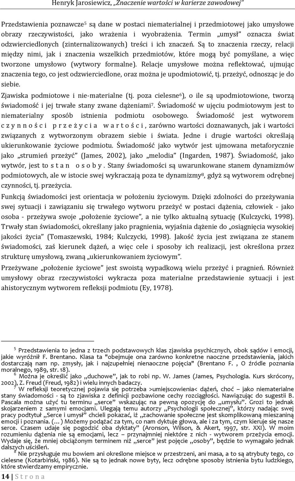 Są to znaczenia rzeczy, relacji między nimi, jak i znaczenia wszelkich przedmiotów, które mogą być pomyślane, a więc tworzone umysłowo (wytwory formalne).