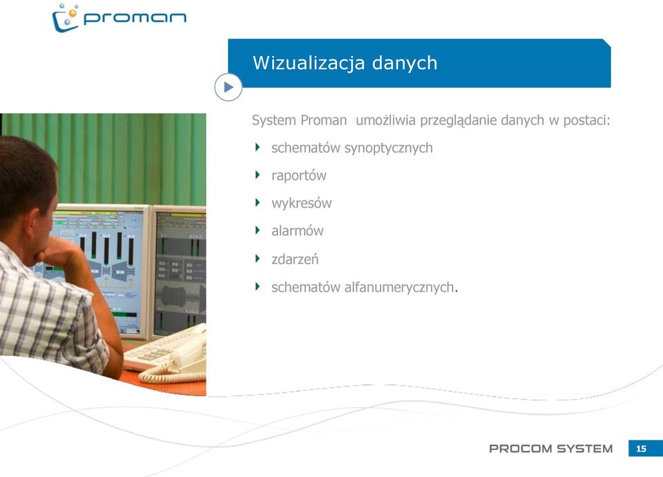 schematów synoptycznych raportów