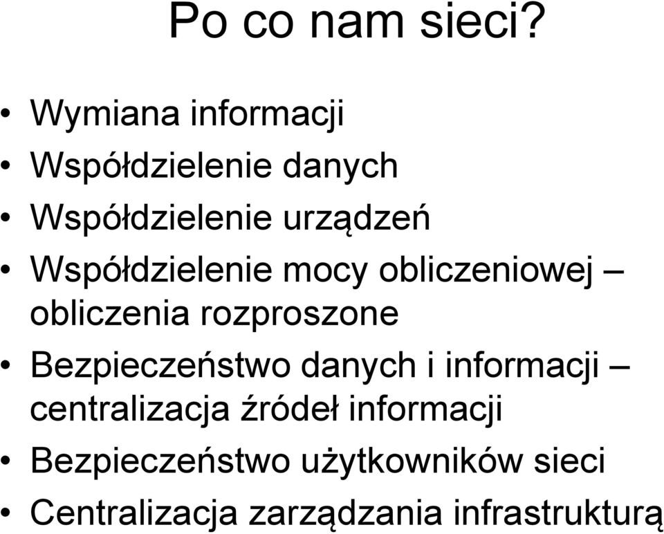 Współdzielenie mocy obliczeniowej obliczenia rozproszone