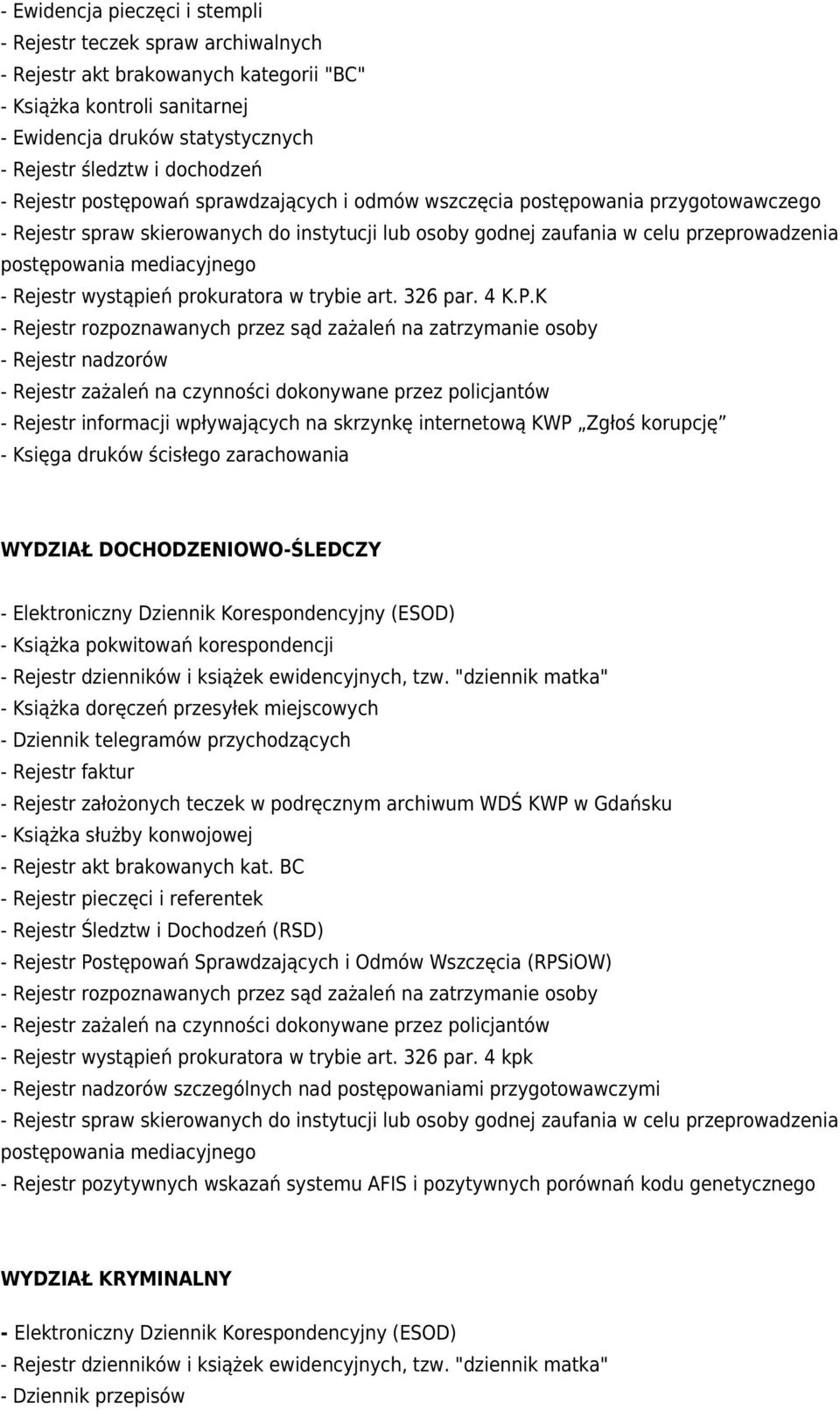 wystąpień prokuratora w trybie art. 326 par. 4 K.P.