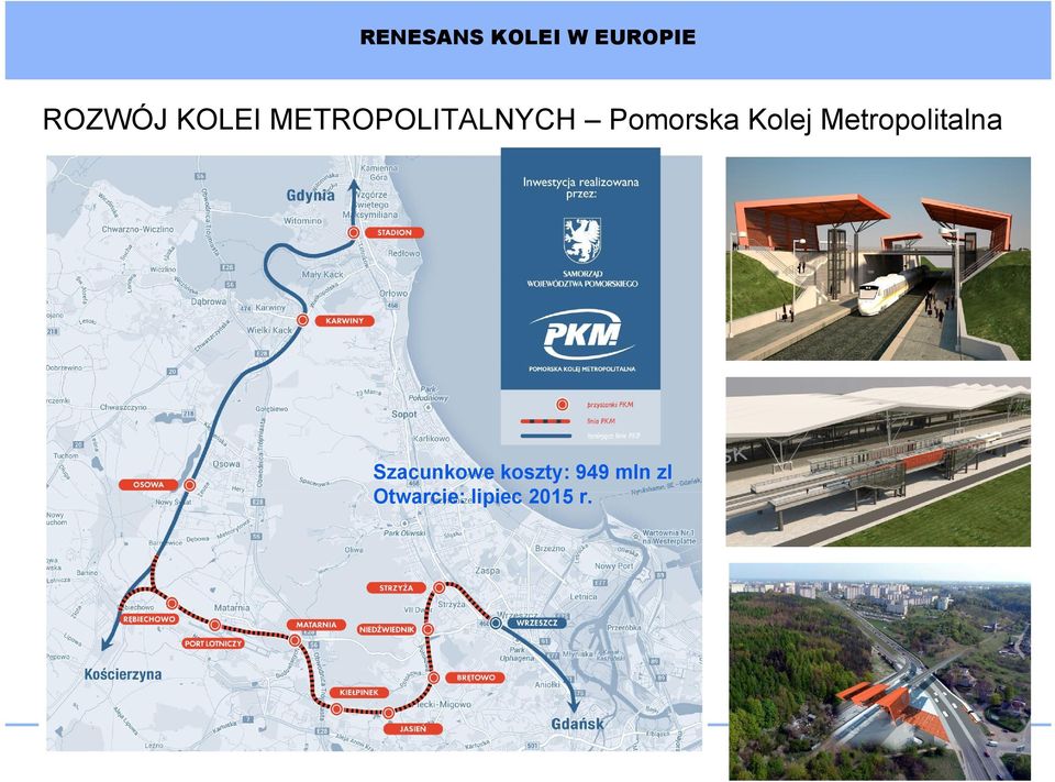 Kolej Metropolitalna Szacunkowe