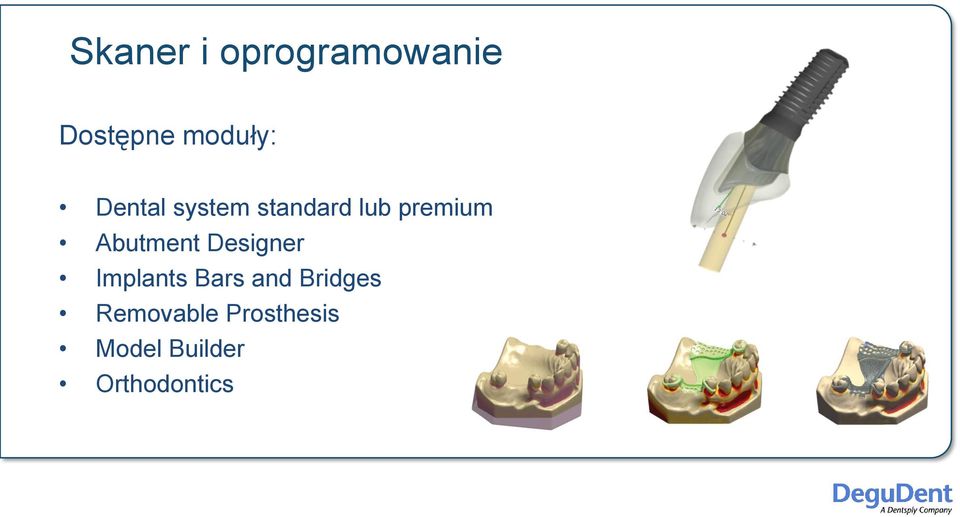 Abutment Designer Implants Bars and