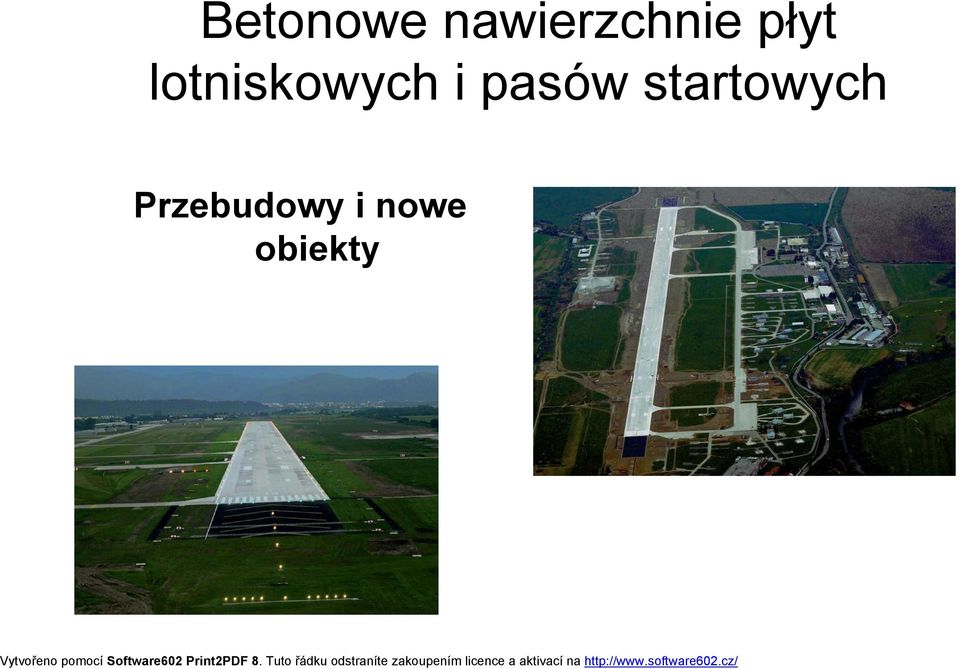 lotniskowych i pasów