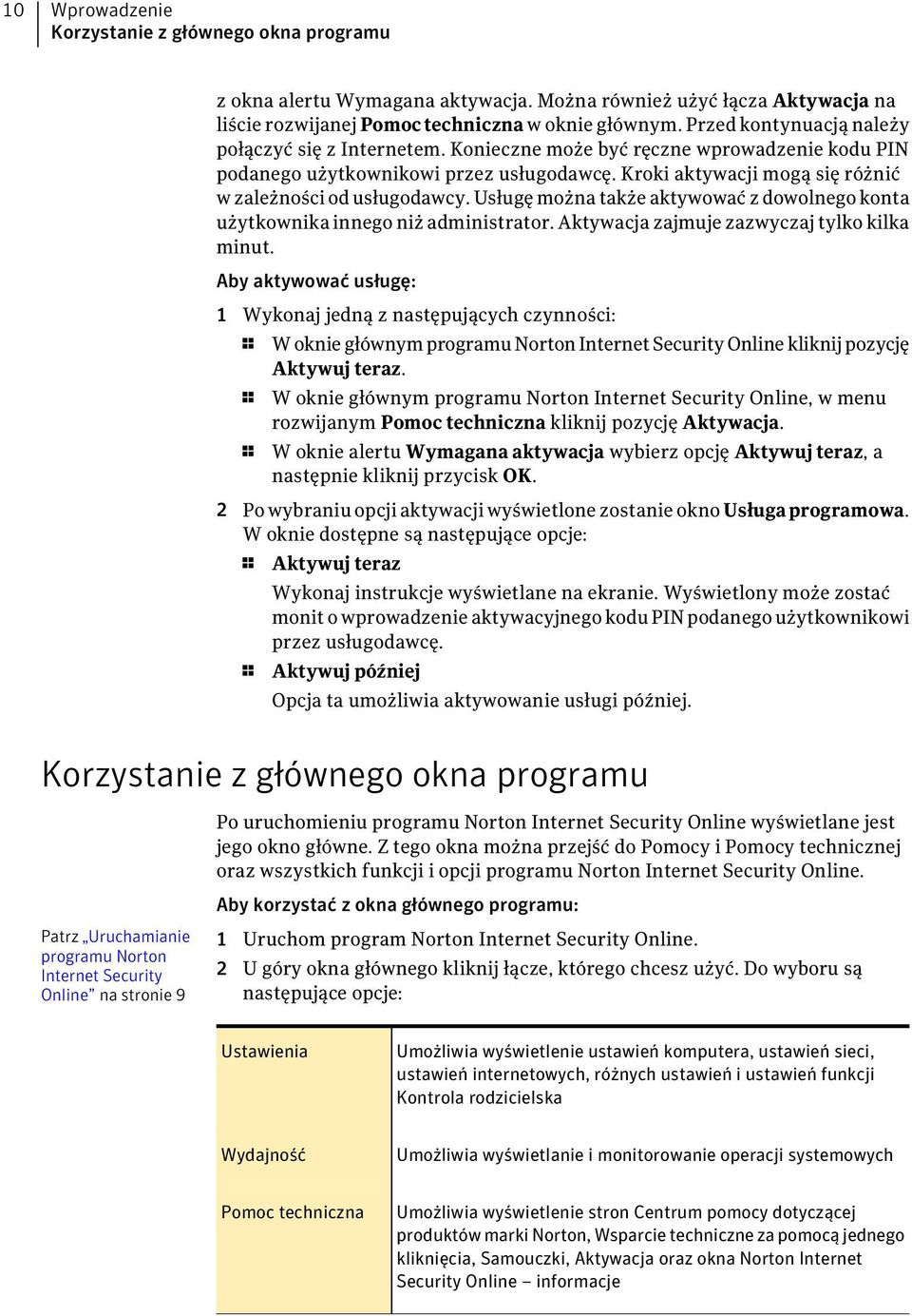 Kroki aktywacji mogą się różnić w zależności od usługodawcy. Usługę można także aktywować z dowolnego konta użytkownika innego niż administrator. Aktywacja zajmuje zazwyczaj tylko kilka minut.