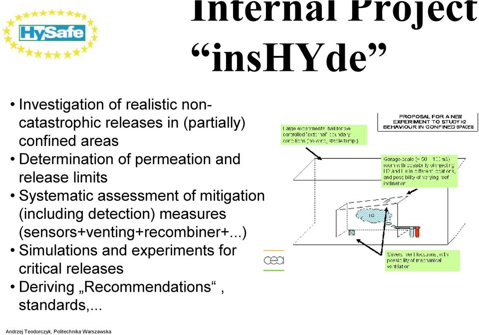 assessment of mitigation (including detection) measures (sensors+venting+recombiner+.