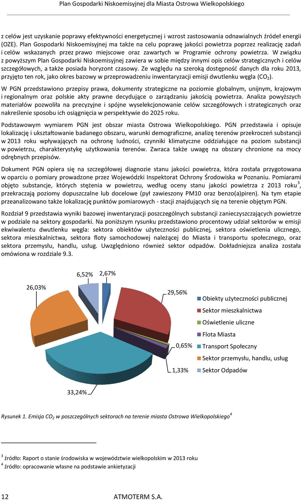 W związku z powyższym Plan Gospodarki Niskoemisyjnej zawiera w sobie między innymi opis celów strategicznych i celów szczegółowych, a także posiada horyzont czasowy.