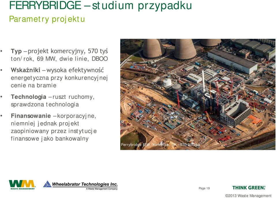 Technologia ruszt ruchomy, sprawdzona technologia Finansowanie korporacyjne, niemniej jednak