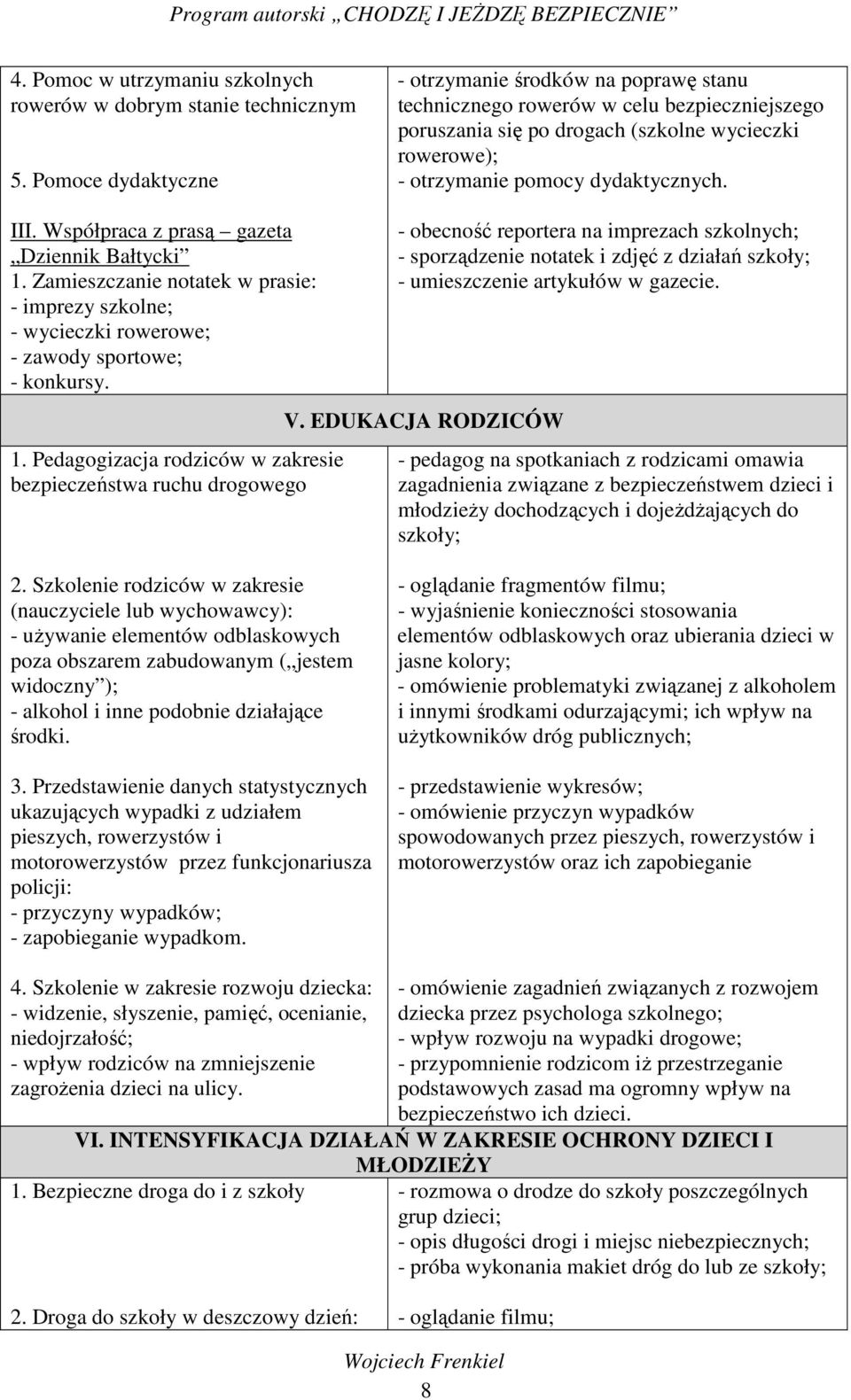 Współpraca z prasą gazeta Dziennik Bałtycki 1.