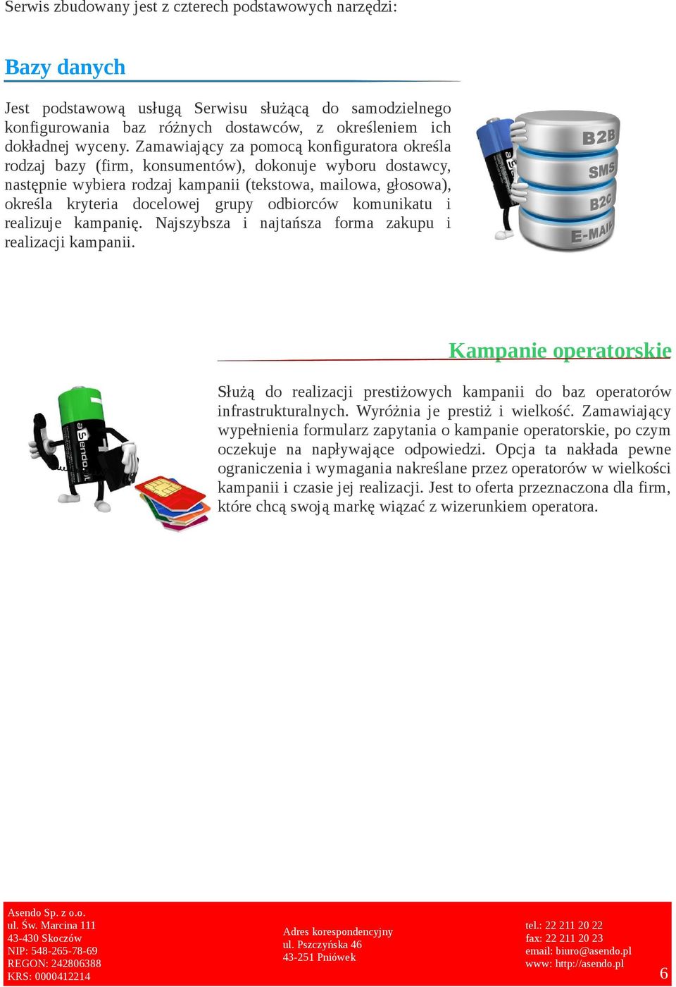 odbiorców komunikatu i realizuje kampanię. Najszybsza i najtańsza forma zakupu i realizacji kampanii.