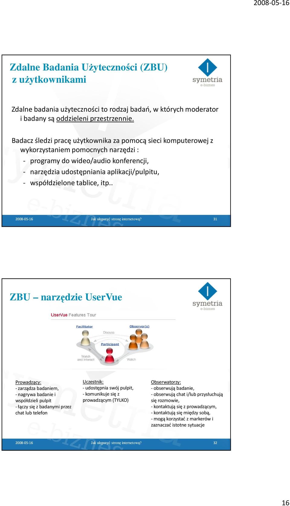 tablice, itp.. 2008-05-16 Jak ulepszyć stronę internetową?