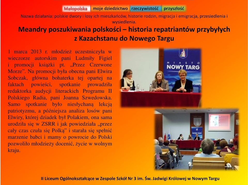 Zespół Szkół Nr 3 im. Świętej Jadwigi Królowej w Nowym Targu - PDF Free  Download