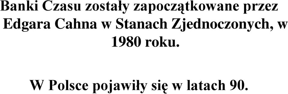 Cahna w Stanach Zjednoczonych,