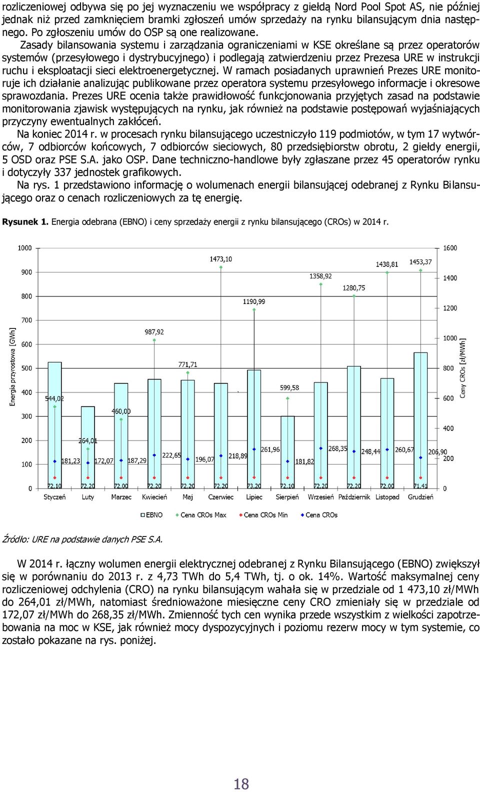 Zasady bilansowania systemu i zarządzania ograniczeniami w KSE określane są przez operatorów systemów (przesyłowego i dystrybucyjnego) i podlegają zatwierdzeniu przez Prezesa URE w instrukcji ruchu i