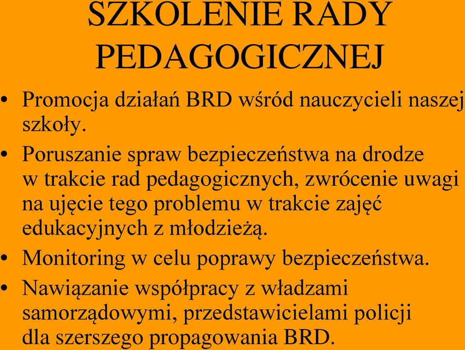 ujęcie tego problemu w trakcie zajęć edukacyjnych z młodzieżą.