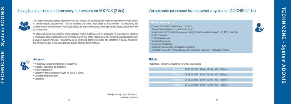 Jeśli znasz już nasz system przedstawimy też zaawansowane funkcjonalności, które użytkownicy nie zawsze odkrywają, a które pozwalają zaoszczędzić mnóstwo czasu i wysiłku.