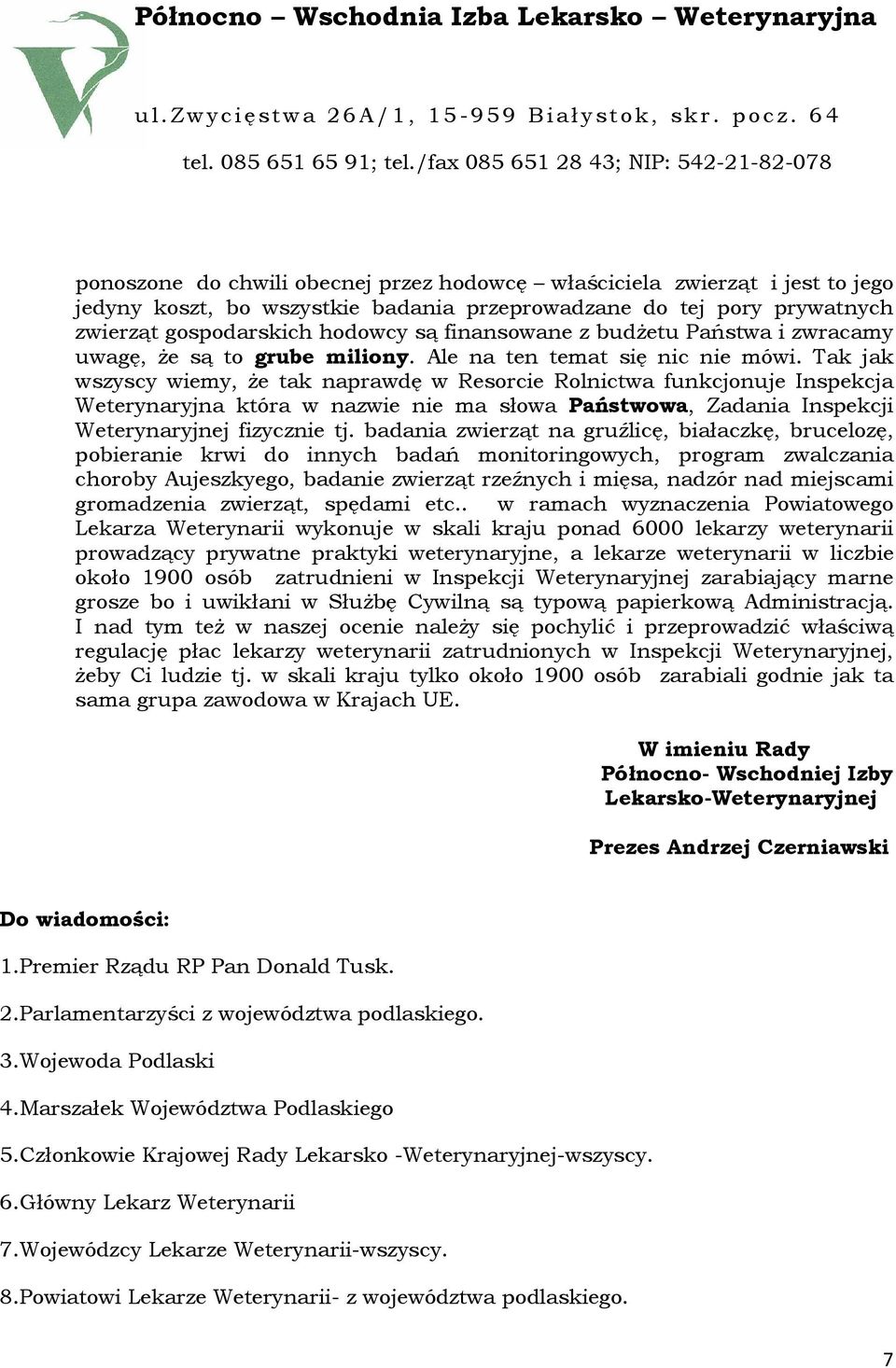 Tak jak wszyscy wiemy, Ŝe tak naprawdę w Resorcie Rolnictwa funkcjonuje Inspekcja Weterynaryjna która w nazwie nie ma słowa Państwowa, Zadania Inspekcji Weterynaryjnej fizycznie tj.