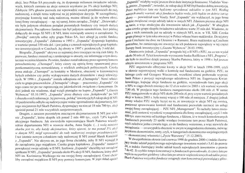 przejrrrujqc kontrolq nad radq nadzorcz4 mozna sklonic j4 do wybon'r okrcslonej firmy zarzqdzajqcej - np. tej sarnej. ktora zarzqdza,,