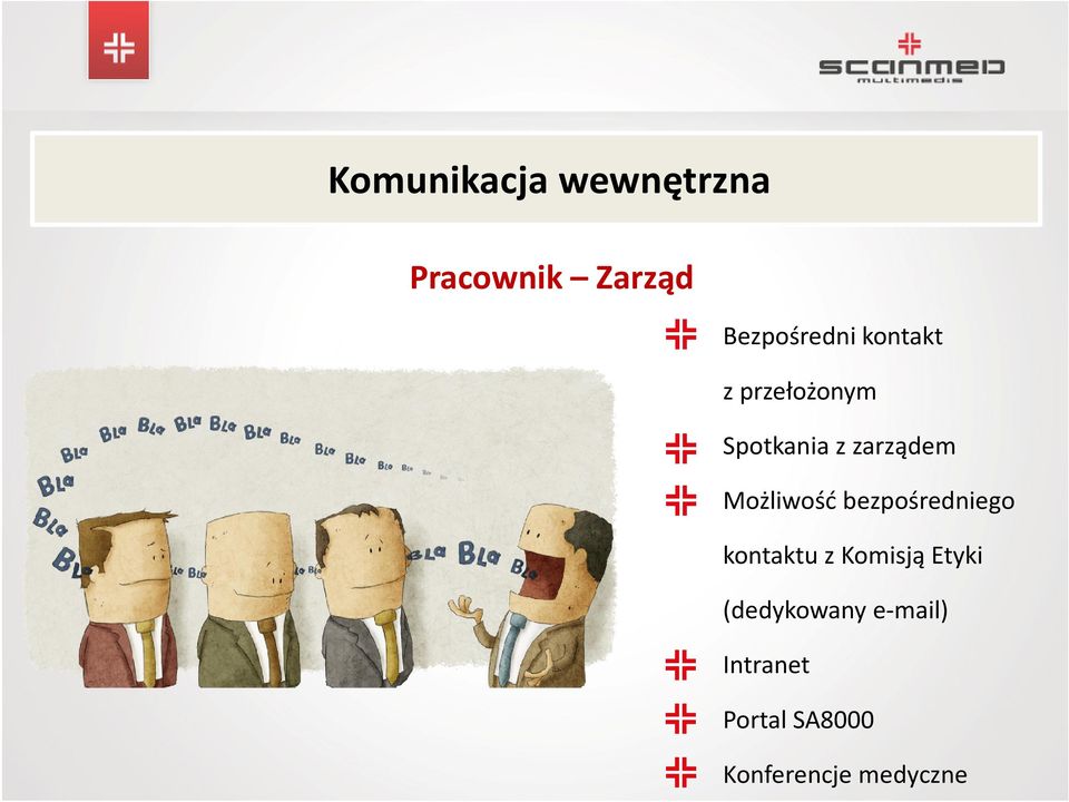 Możliwość bezpośredniego kontaktu z Komisją Etyki