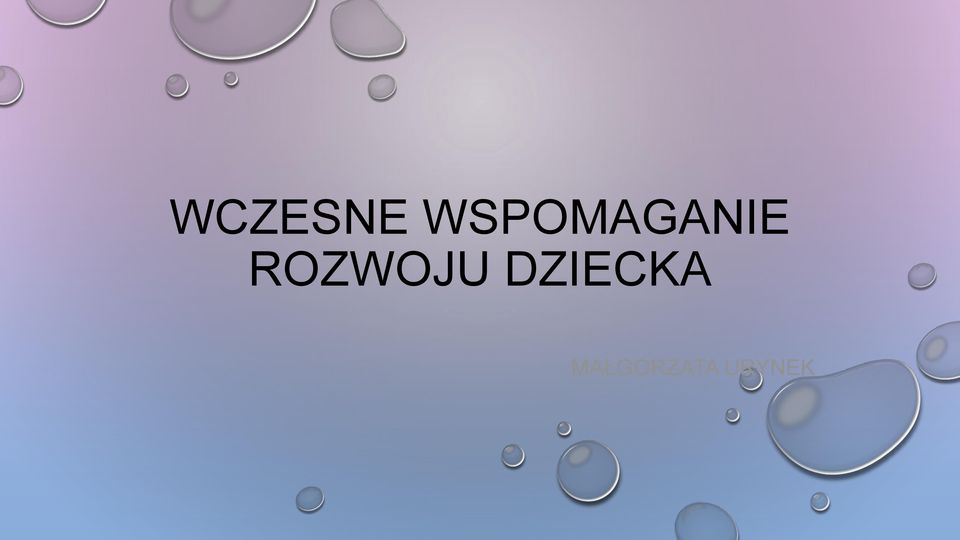 ROZWOJU