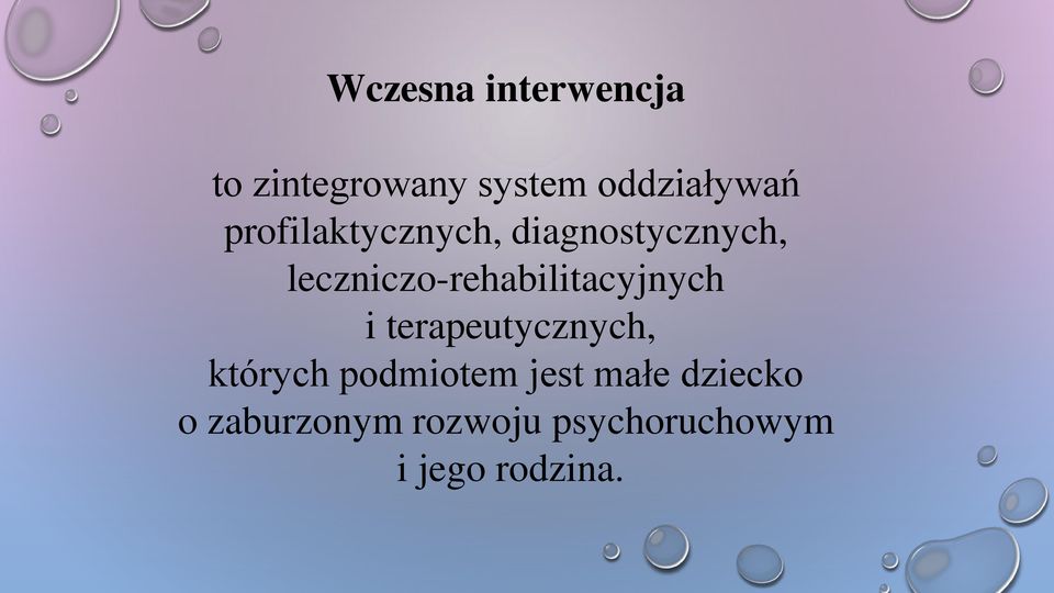 leczniczo-rehabilitacyjnych i terapeutycznych, których