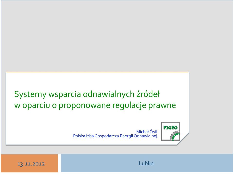 Michał Ćwil Michał Ćwil Polska Izba Gospodarcza Energii