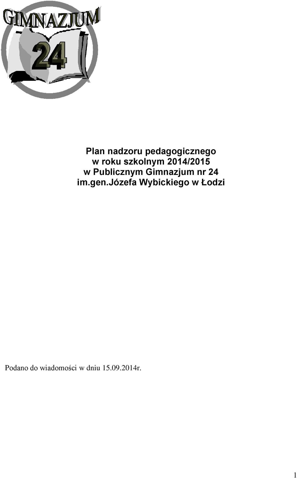Gimnazjum nr 24 im.gen.