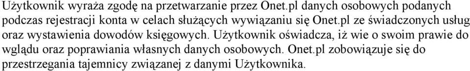 pl ze świadczonych usług oraz wystawienia dowodów księgowych.