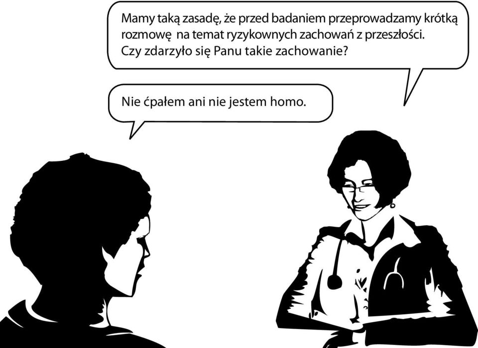 ryzykownych zachowań z przeszłości.