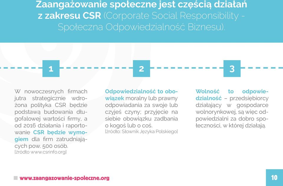 firm zatrudniających pow. 500 osób. [źródło www.csrinfo.