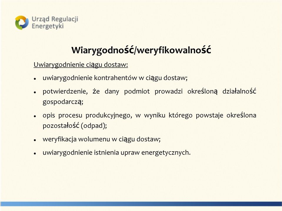 działalność gospodarczą; opis procesu produkcyjnego, w wyniku którego powstaje