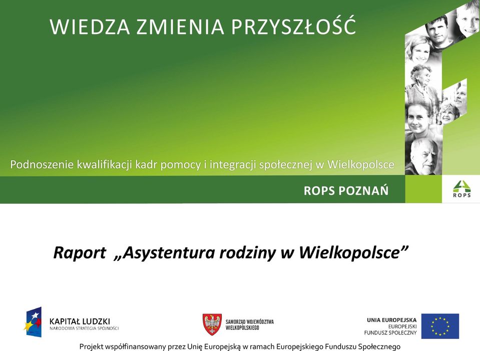 Raport Asystentura rodziny w Wielkopolsce Projekt