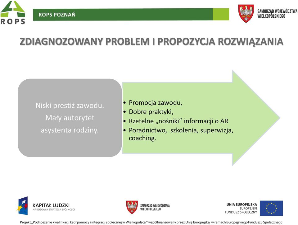 Promocja zawodu, Dobre praktyki, Rzetelne nośniki informacji o AR Poradnictwo, szkolenia,