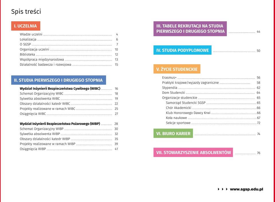 .. 22 Projekty realizowane w ramach WIBC... 25 Osiągnięcia WIBC... 27 Wydział Inżynierii Bezpieczeństwa Pożarowego (WIBP)... 28 Schemat Organizacyjny WIBP... 30 Sylwetka absolwenta WIBP.