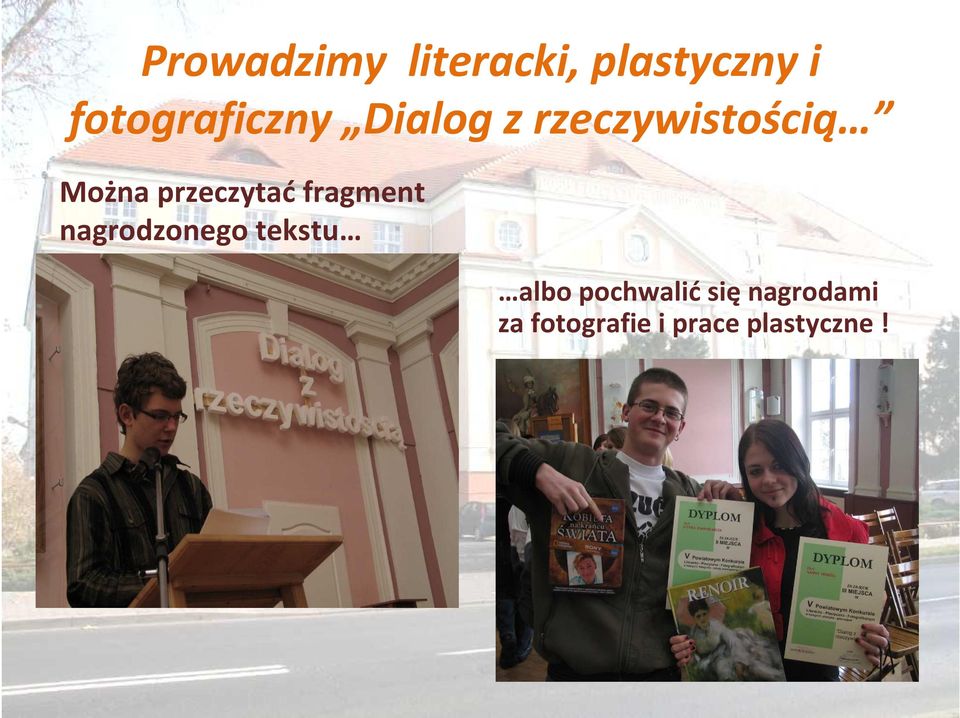 przeczytaćfragment nagrodzonego tekstu albo