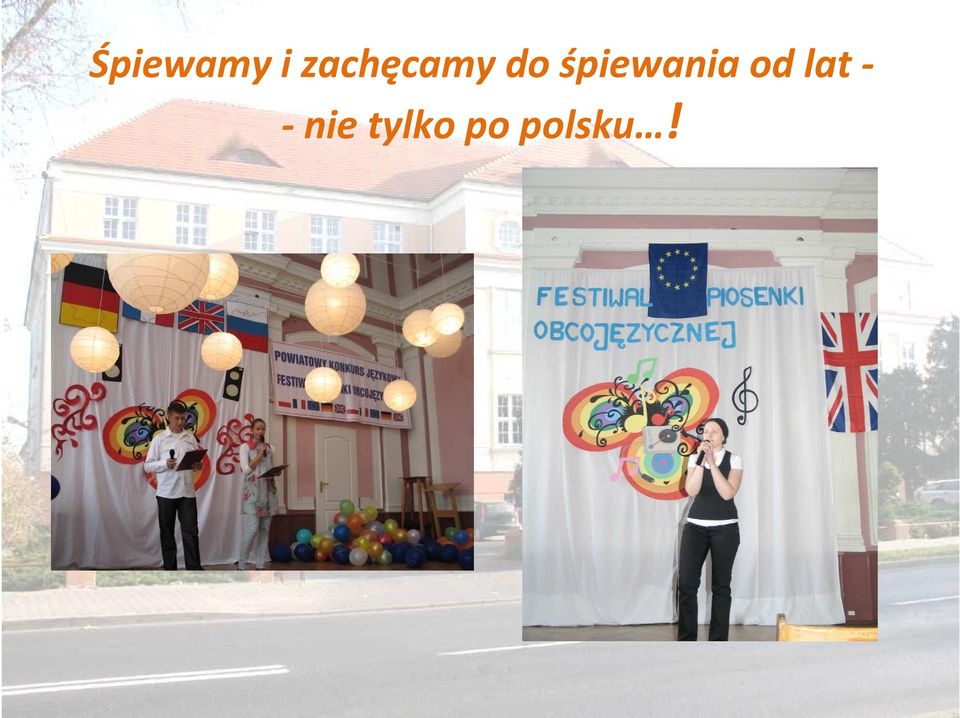 śpiewania od lat