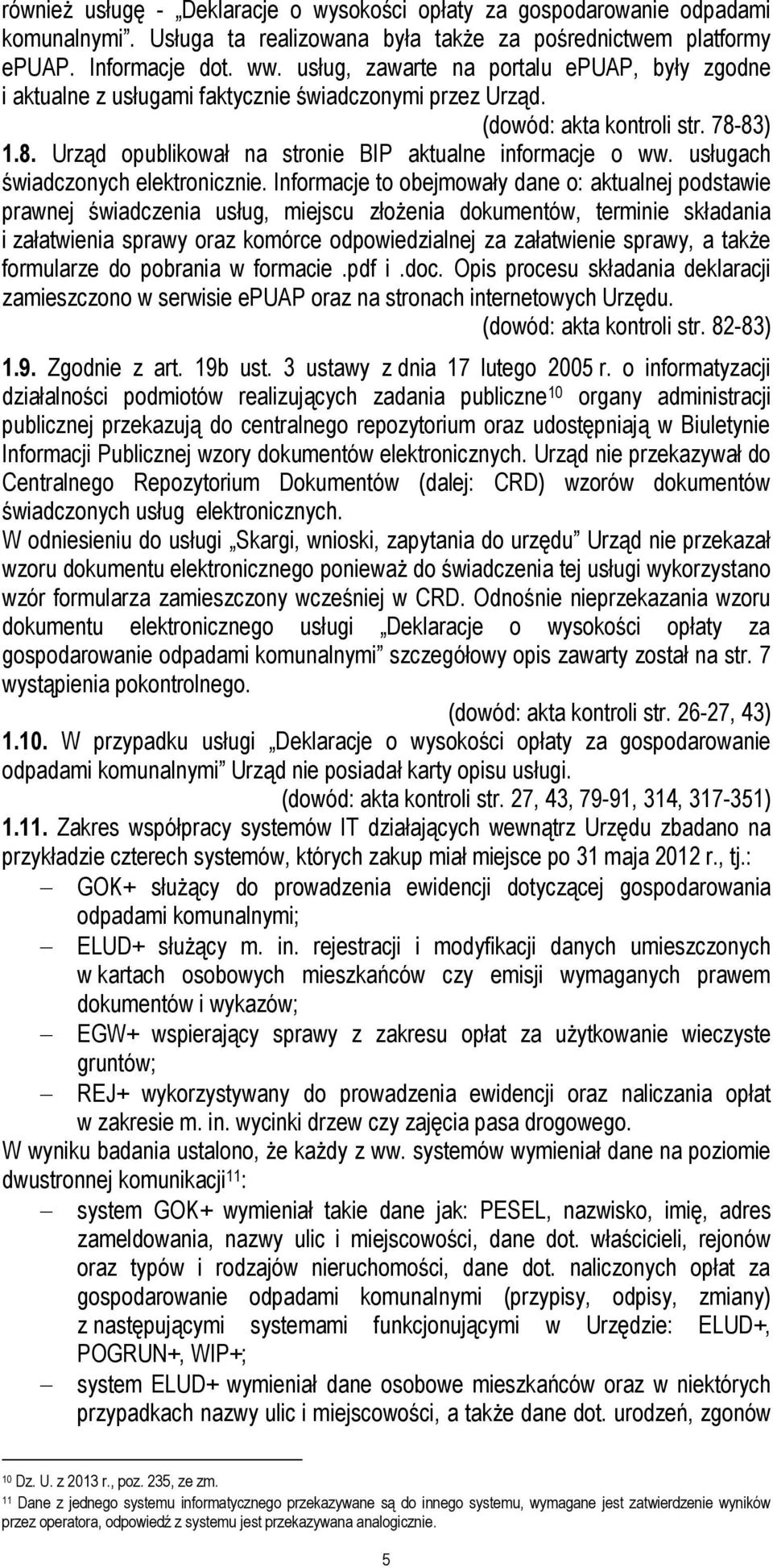 usługach świadczonych elektronicznie.