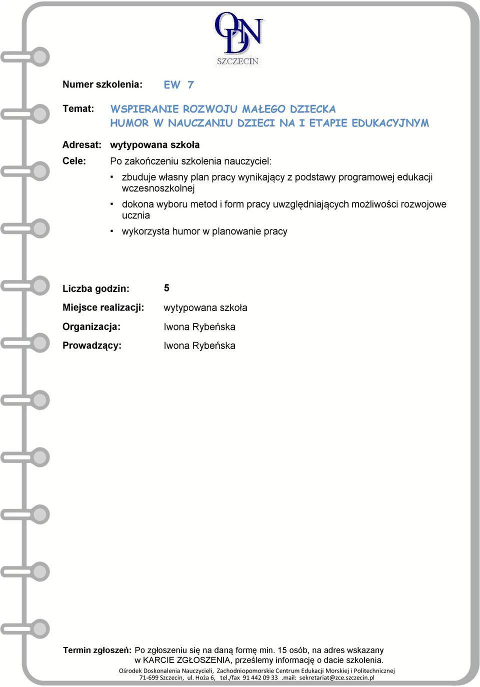 z podstawy programowej edukacji wczesnoszkolnej dokona wyboru metod i form pracy