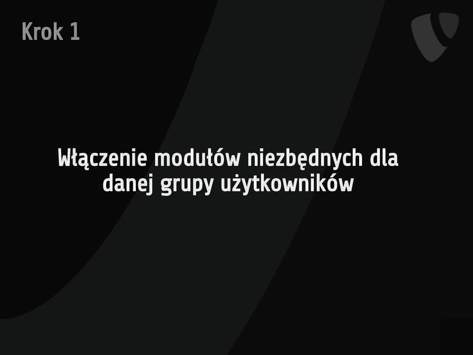 niezbędnych dla