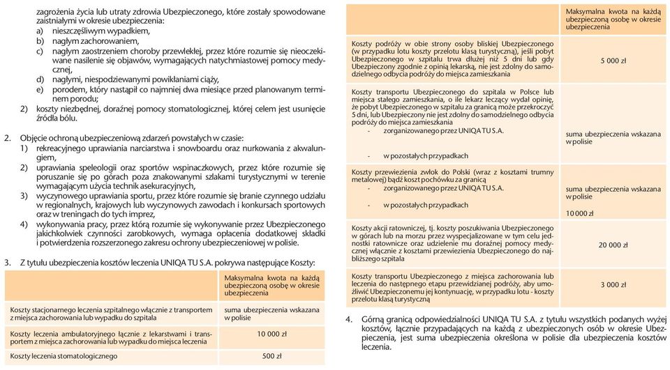 nastąpił co najmniej dwa miesiące przed planowanym terminem porodu; 2)