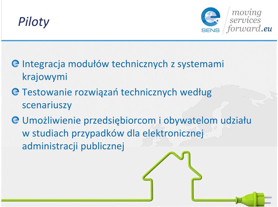 scenariuszy Umożliwienie przedsiębiorcom i obywatelom