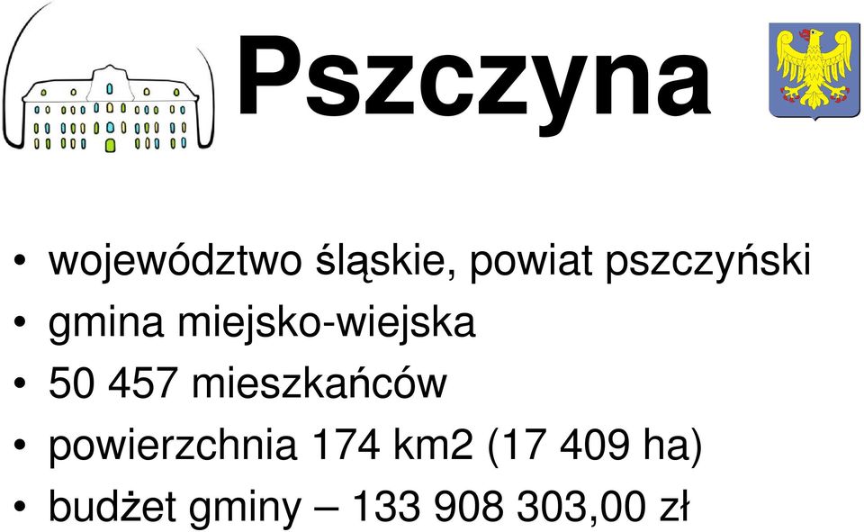 457 mieszkańców powierzchnia 174 km2