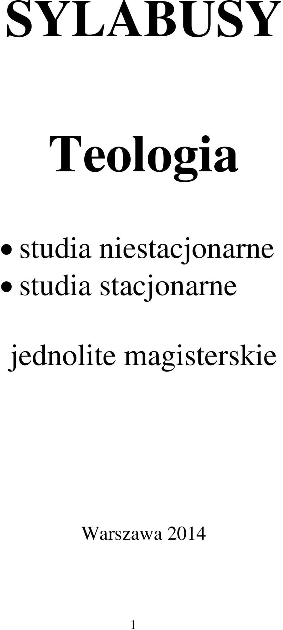 stacjonarne jednolite