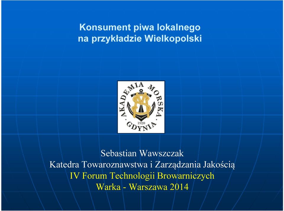 Zarządzania Jakością IV Forum