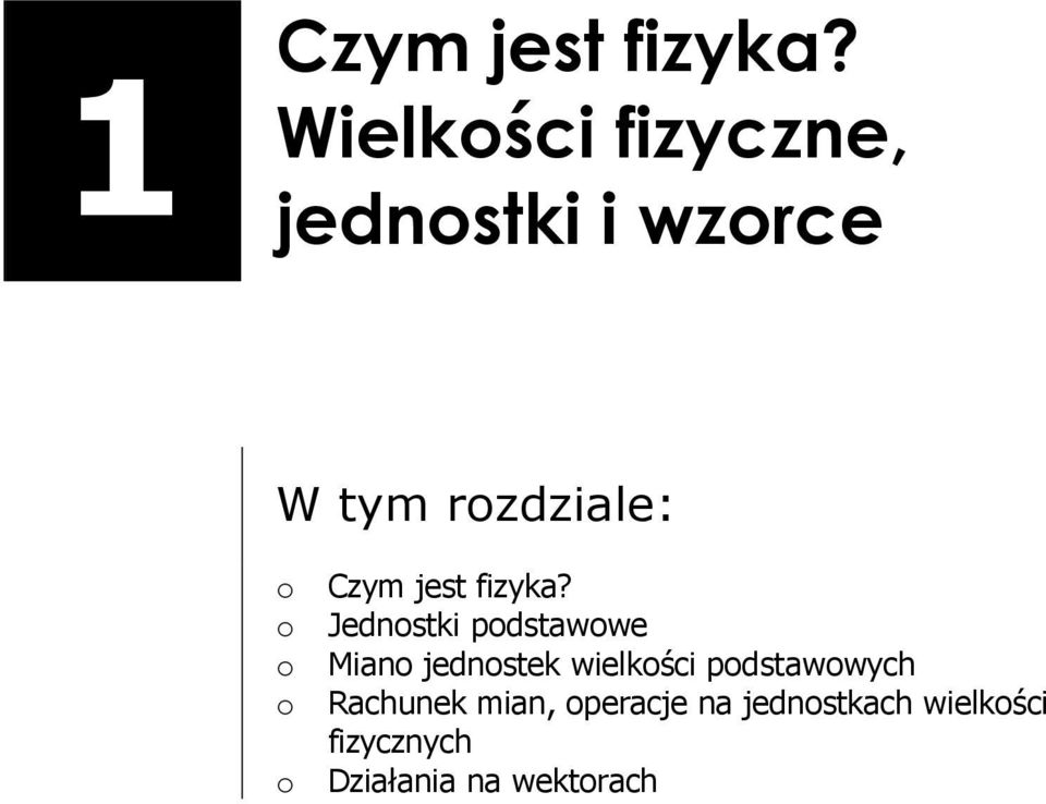 Czym jest fizyka?