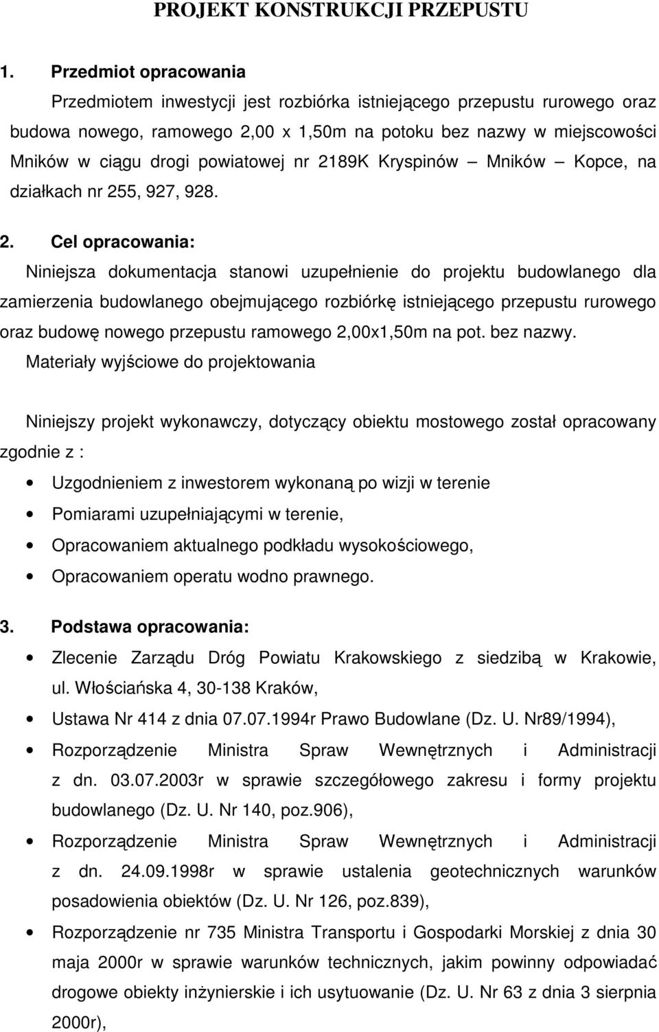 powiatowej nr 21