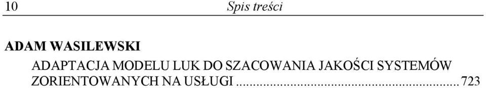 LUK DO SZACOWANIA JAKOŚCI