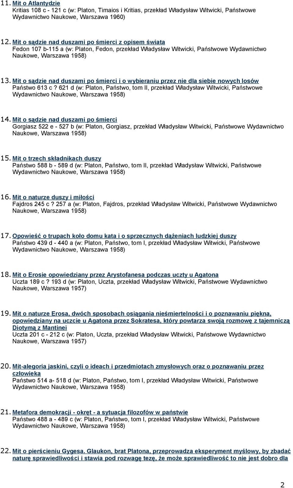 Mit o sądzie nad duszami po śmierci i o wybieraniu przez nie dla siebie nowych losów Państwo 613 c?