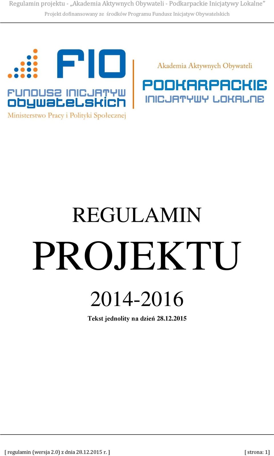 2015 [ regulamin (wersja 2.